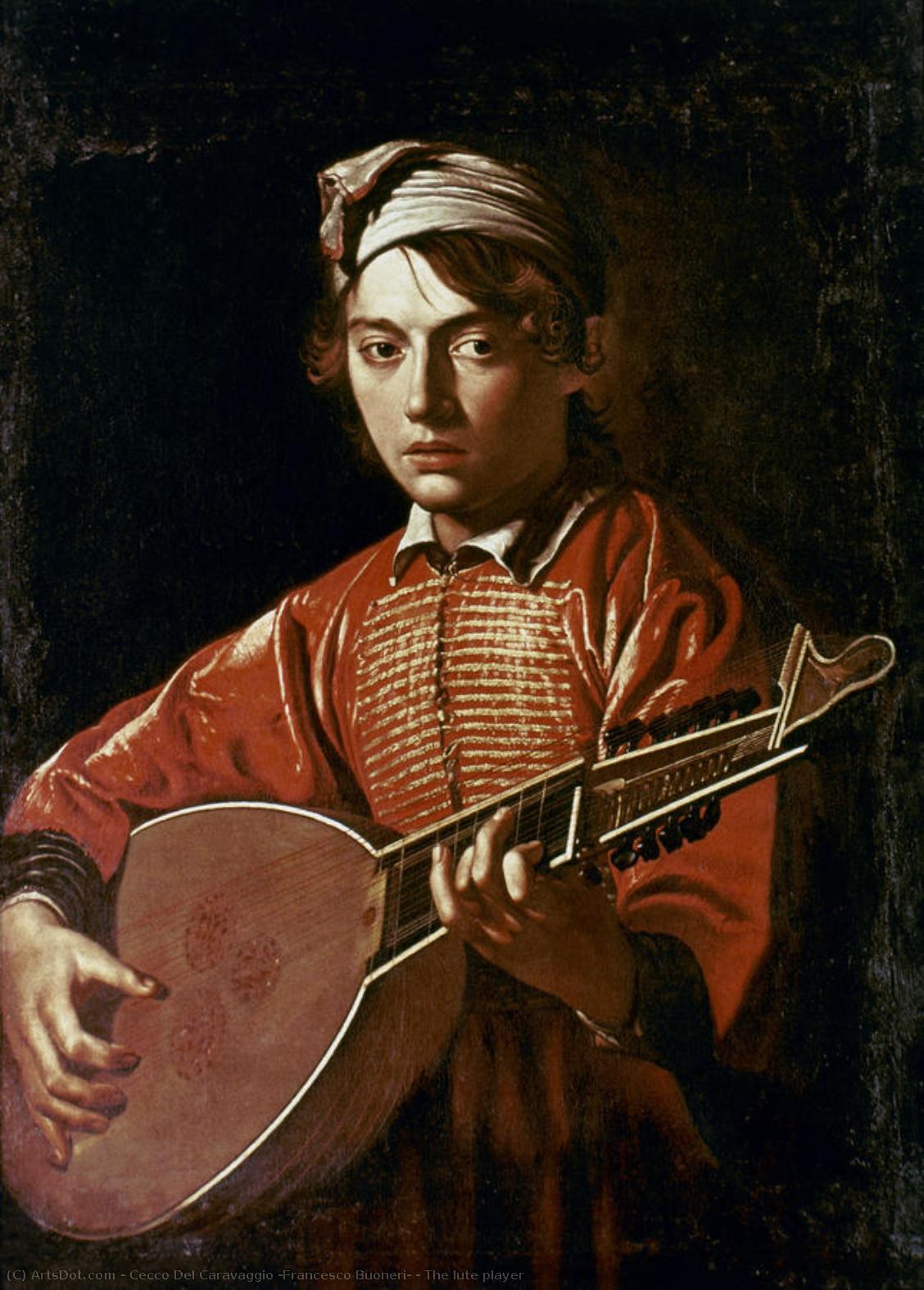 The Lute Player — Cecco Del Caravaggio (francesco Buoneri)