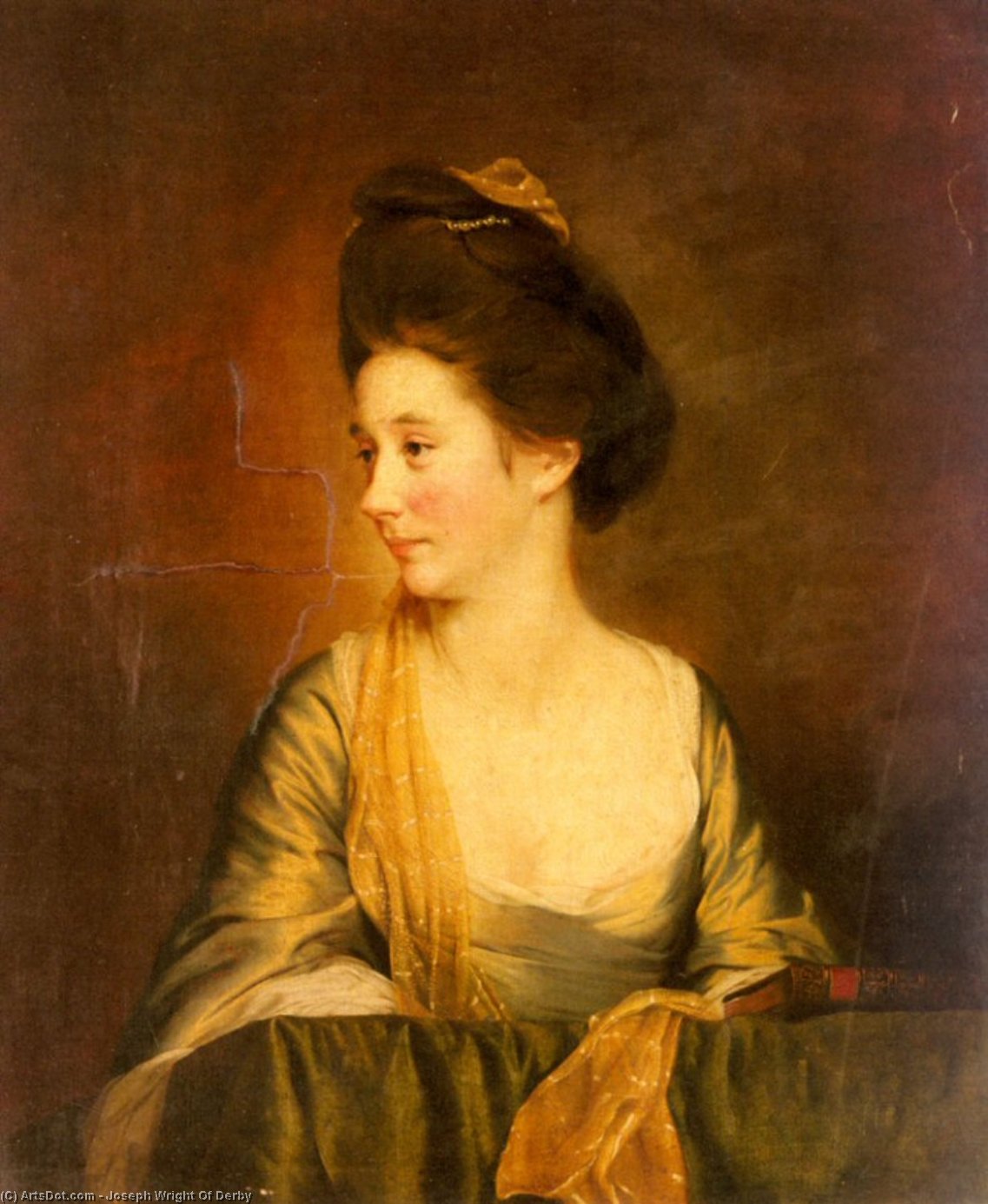 Portrait Of Susannah Leigh — Joseph Wright Of Derby