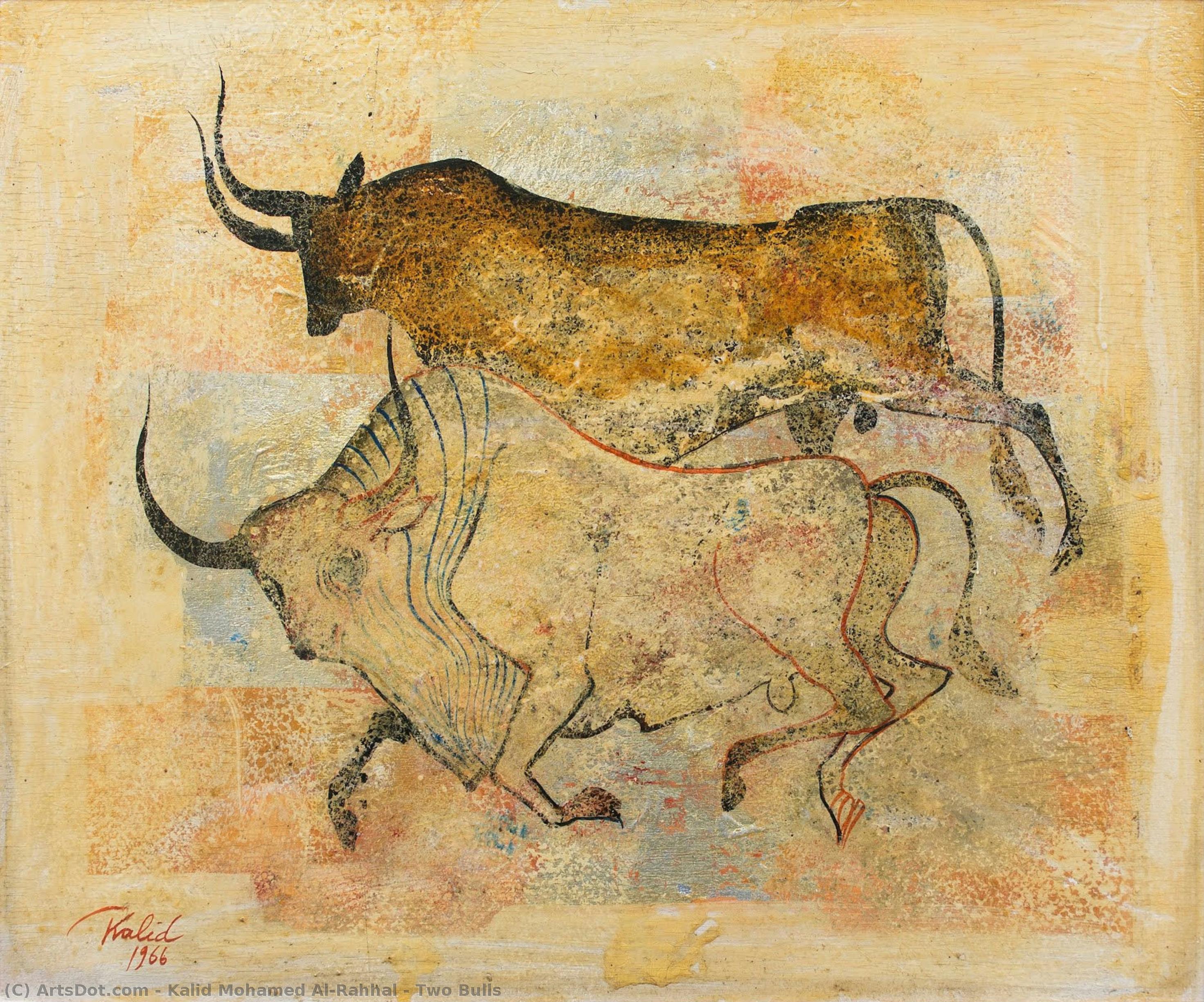 Two Bulls — Kalid Mohamed Al-rahhal