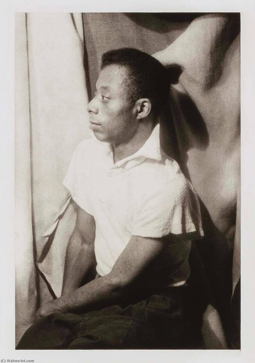 James Baldwin, From The Portfolio O Write My Name American Portraits, Harlem Heroes — Carl Van Vechten