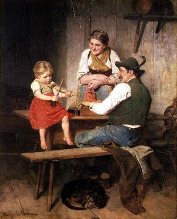 The Happy Family — Adolf Eberle