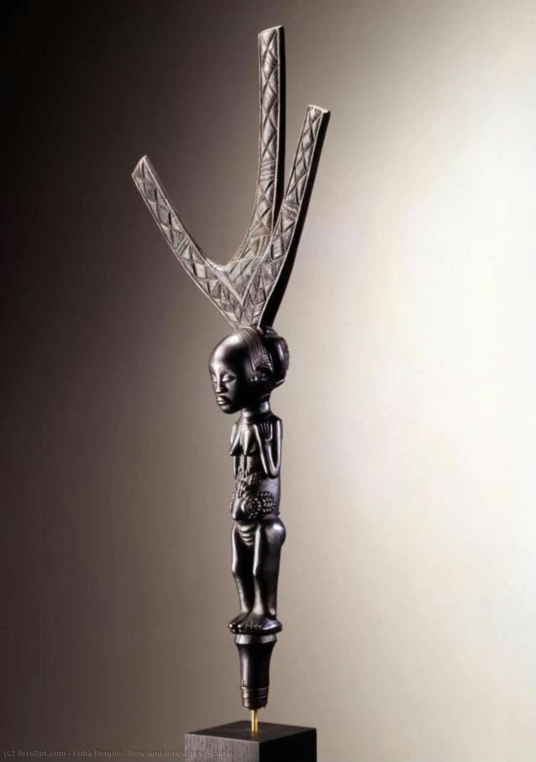 Bow And Arrow Rest (luba) — Luba People