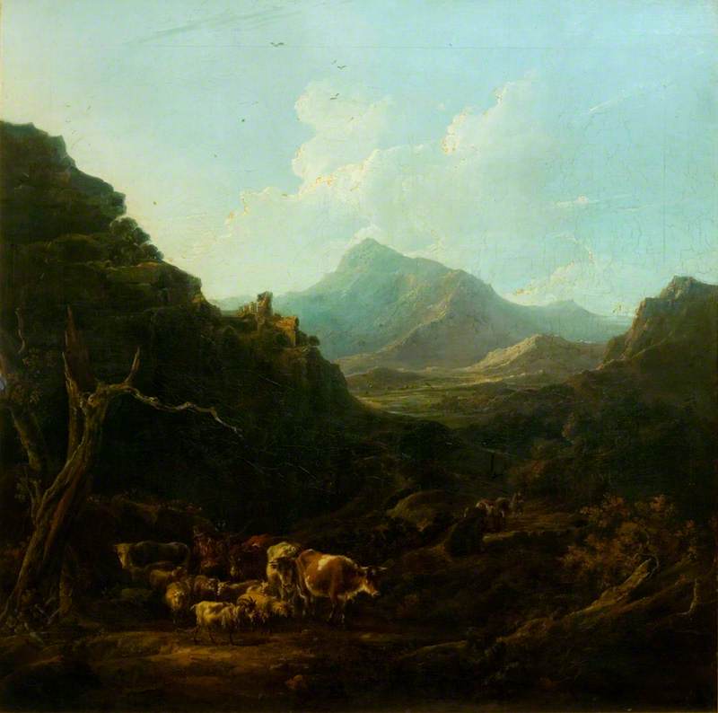 Italian Mountain Landscape — Samuel Williamson