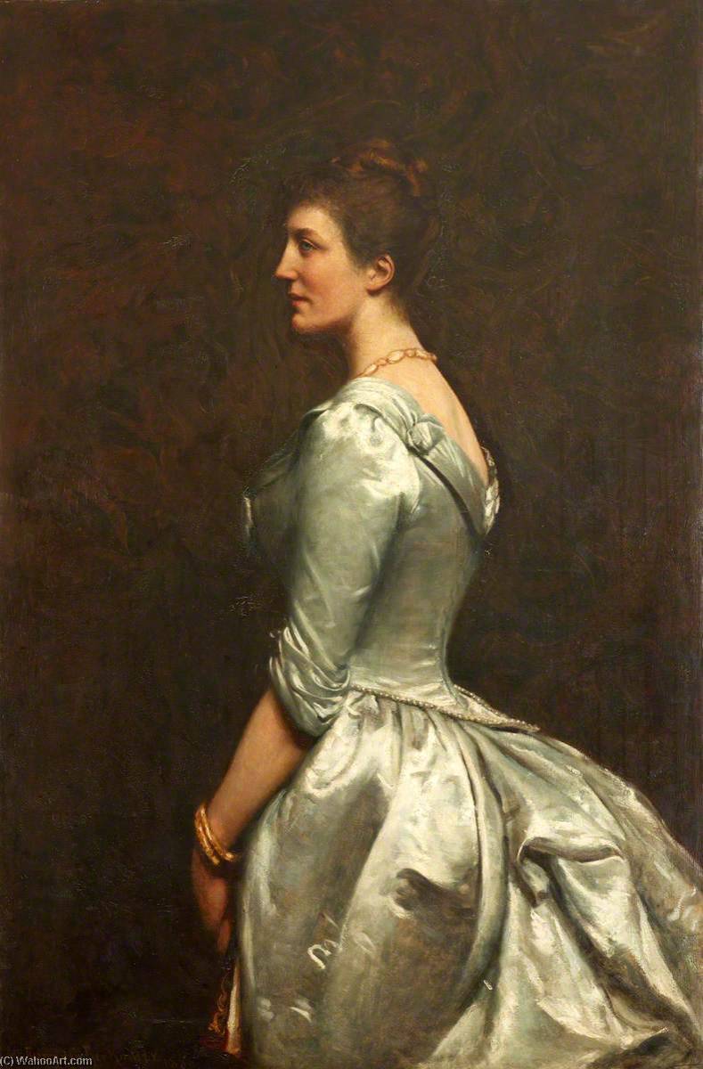Portrait Of A Member Of The Cory Family — Herman Herkomer