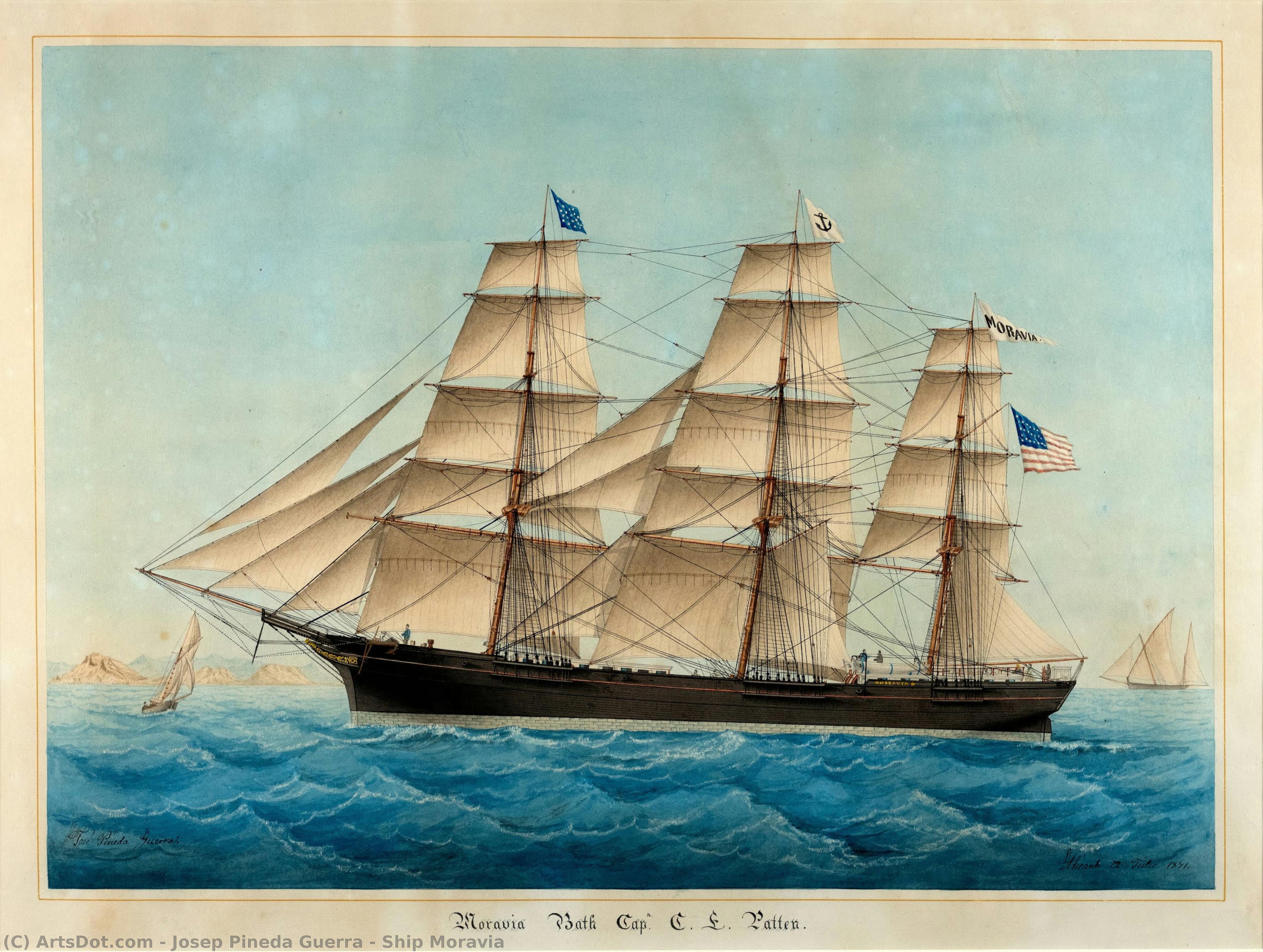 Ship Moravia — Josep Pineda Guerra