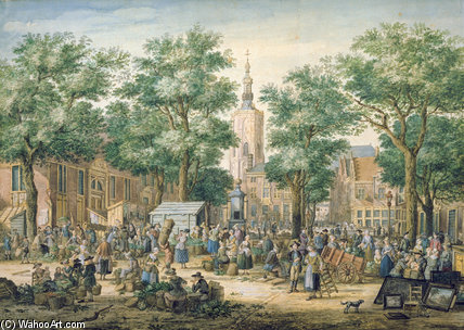 Market In The Hague, — Paulus Constantijn La Fargue