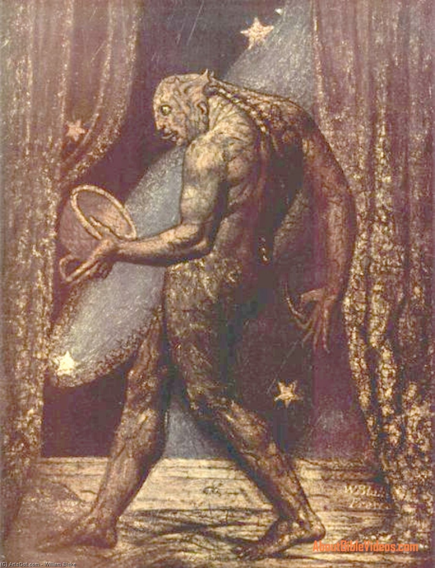 El Fantasma De Una Pulga — William Blake
