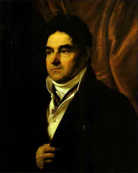 Portrait Of V. S. Khvostov — Orest Adamovich Kiprensky