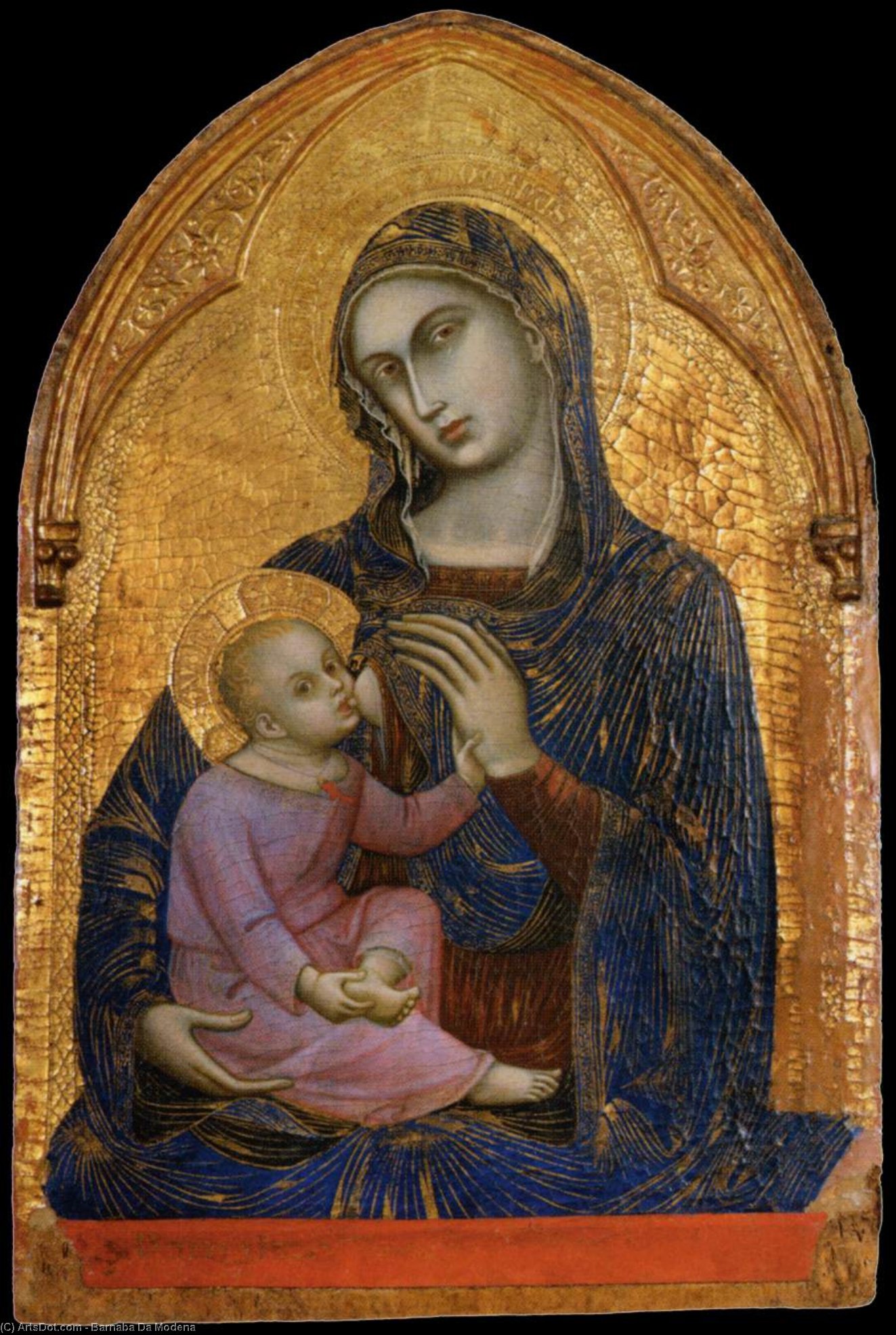Virgin And Child — Barnaba Da Modena