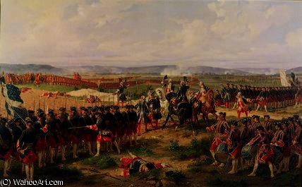 Battle Of Fontenoy — Anri Feliks Emanuel Filipote