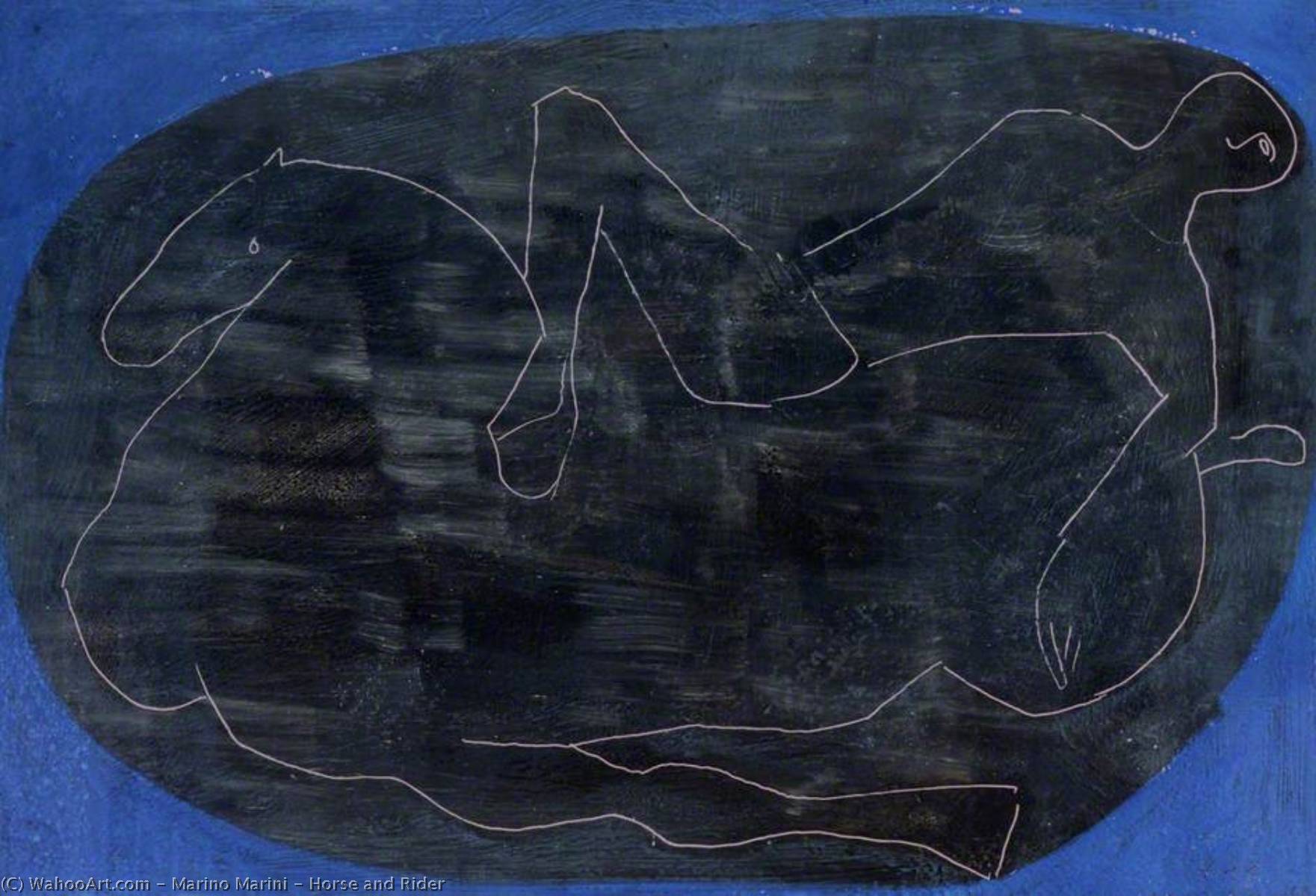 Horse And Rider — Marino Marini