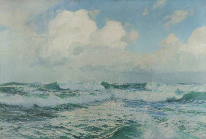 A Song Of The Sea — Albert Julius Olsson