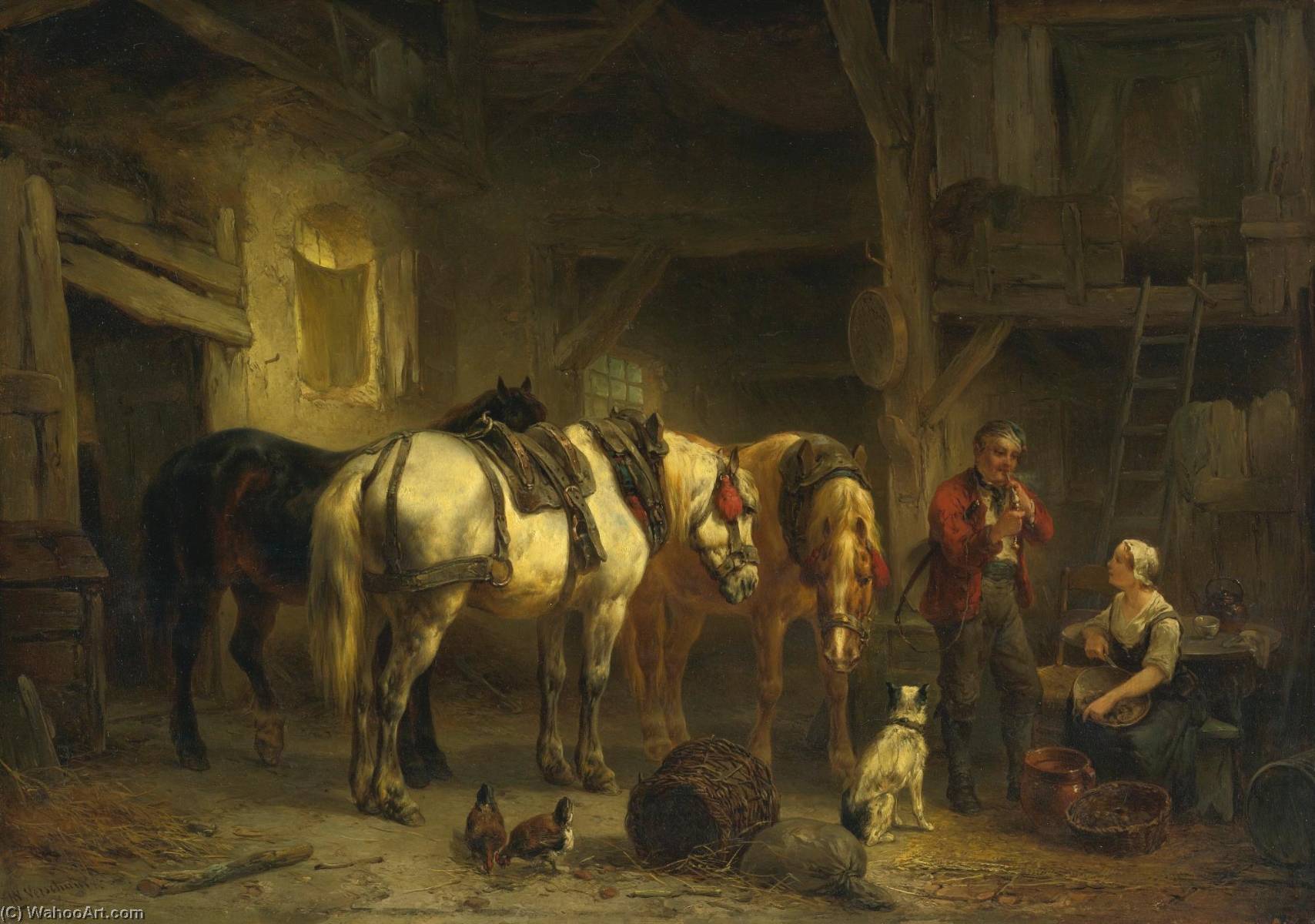 In The Stables — Wouterus Verschuur