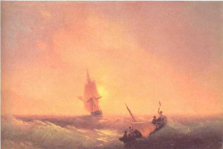 After Shipwreck — Иван Константинович Айвазовский