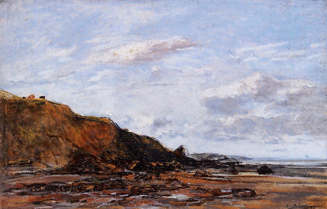 The Shore (also Known As Near Honfleur) — Eugène Louis Boudin