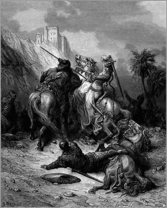 A Heroine Florine Of Burgundy — Paul Gustave Doré