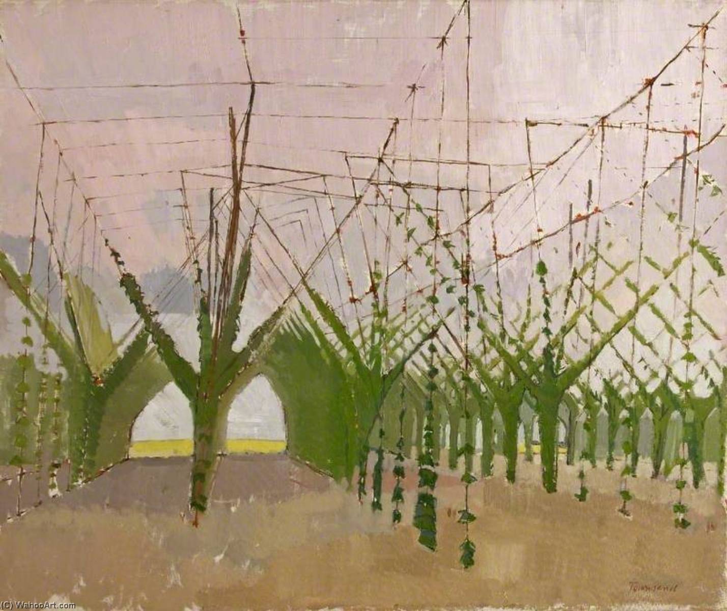 The Hop Garden — William Townsend