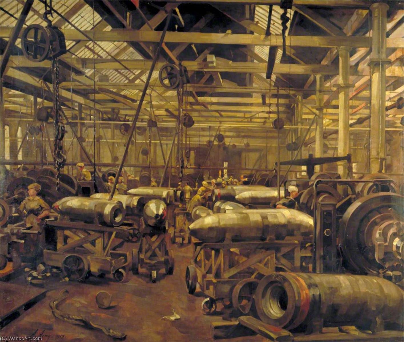 Shop For Machining 15 Inch Shells Singer Manufacturing Company, Clydebank, Glasgow — Анна Эйри