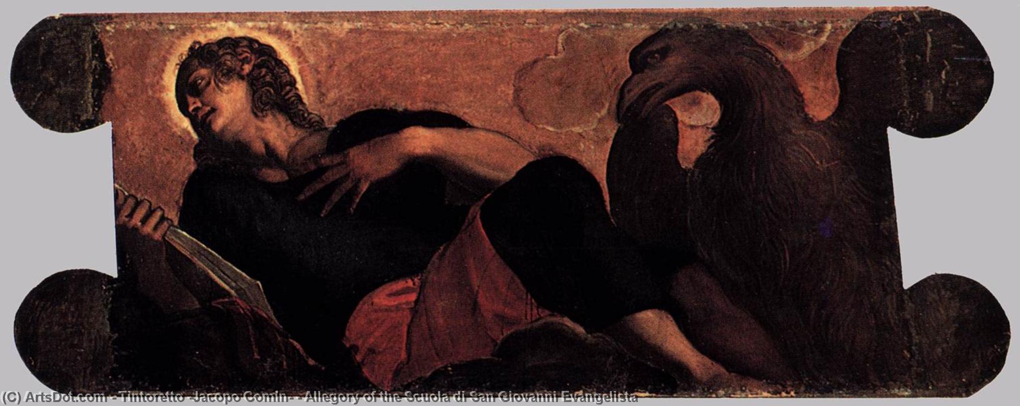 Alejoría De La Escuela De San Giovanni Evangelista — Jacopo Tintoretto