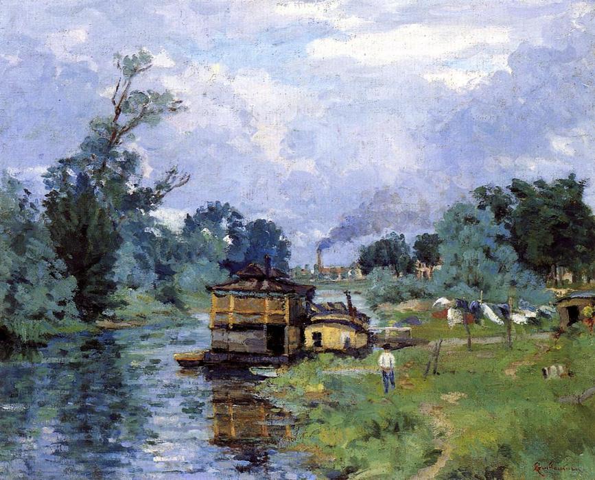 The Banks Of The River — Ferdinand Guillaumin