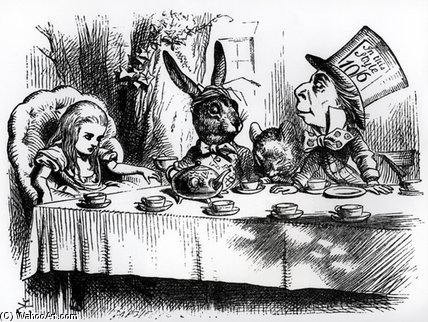 The Mad Hatter's Tea Party — Sir John Tenniel