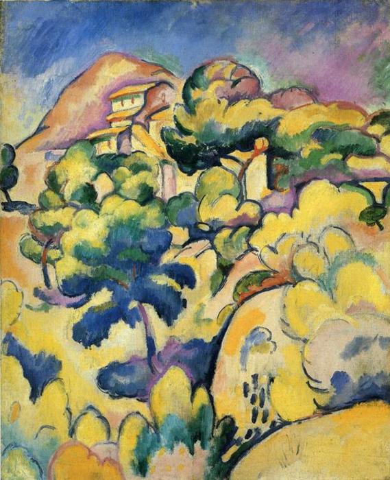 Landscape At La Ciodat — Georges Braque