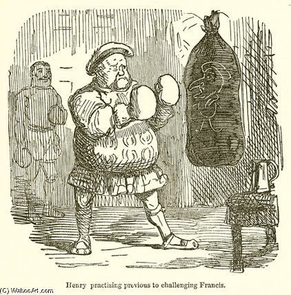 Henry Practising Previous To Challenging Francis — Джон Лич