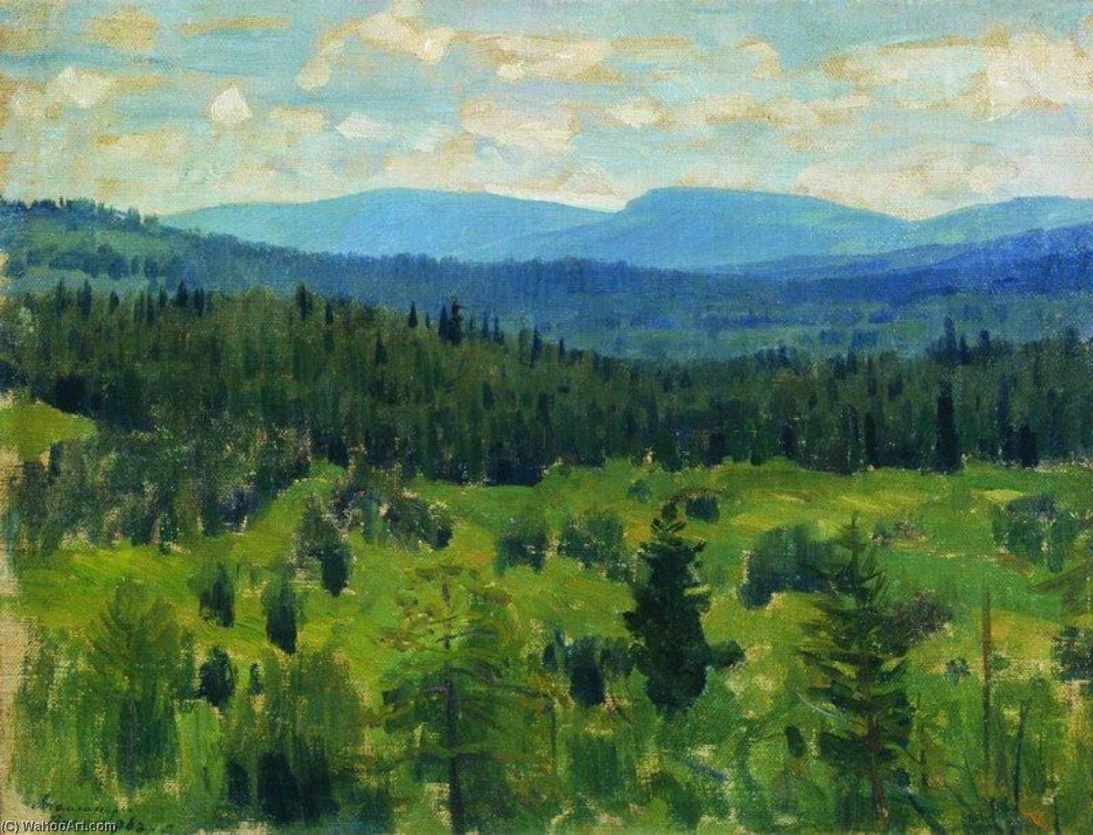 Landscape In The Ural Mountains — Apollinari Vasnetsov