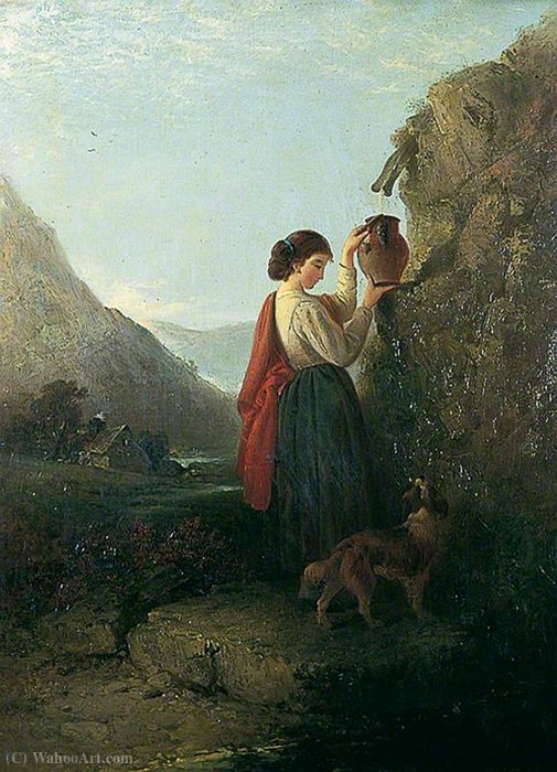 Girl At A Spring — Edward Robert Smythe