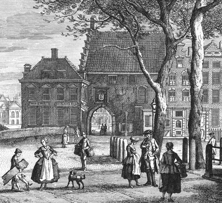 The Prison Gate In The Hague, The Netherlands In (1764) — Paulus Constantijn La Fargue