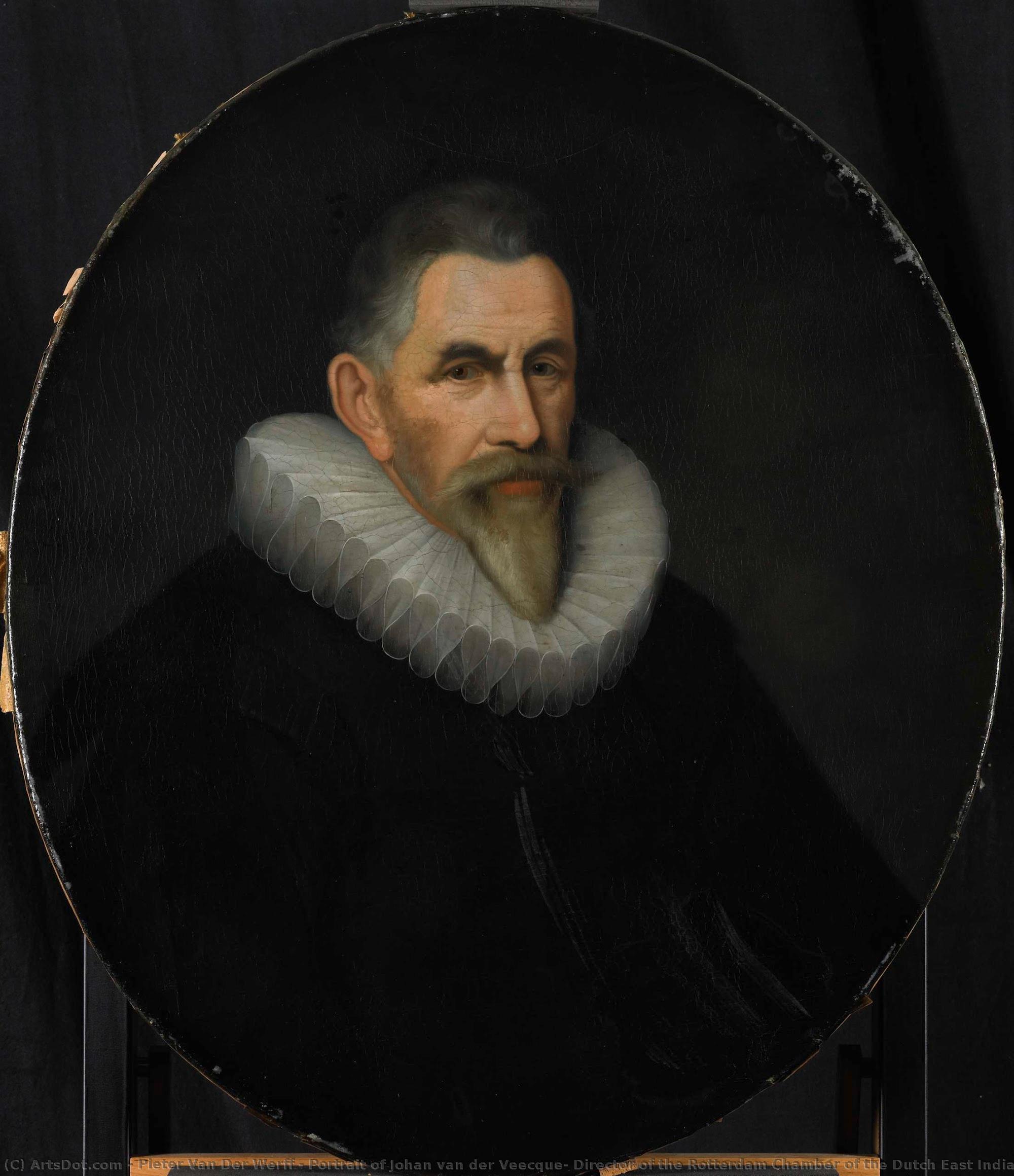Portrait Of Johan Van Der Veecque, Director Of The Rotterdam Chamber Of The Dutch East India Company, Elected 1602, Pieter Van Der Werff, 1695 - 1722 — Pieter Van Der Werff