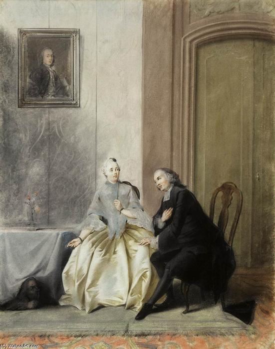 Szene Aus Molières Tartuffe — Jacobus Buys