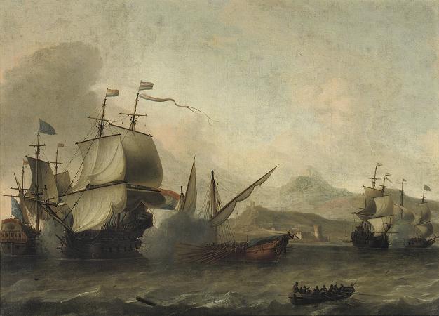 Naval Engagement — Aernout Smit