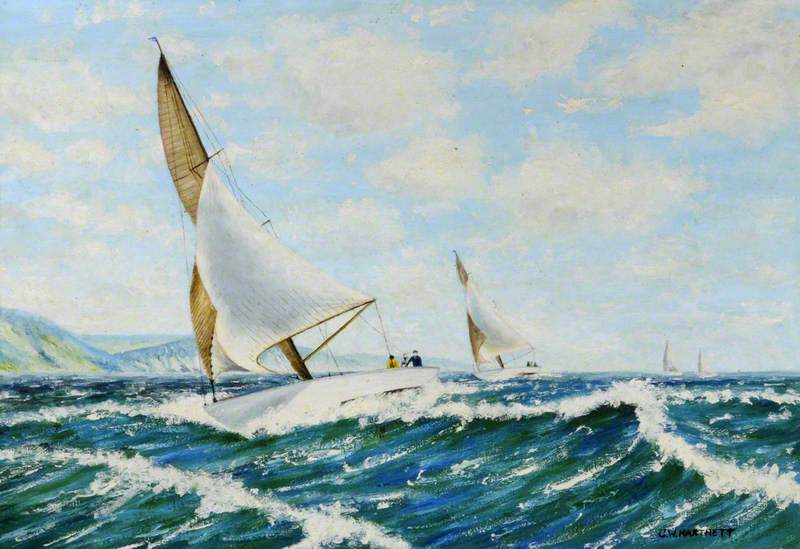 Full Sails — Charles William Hartnett