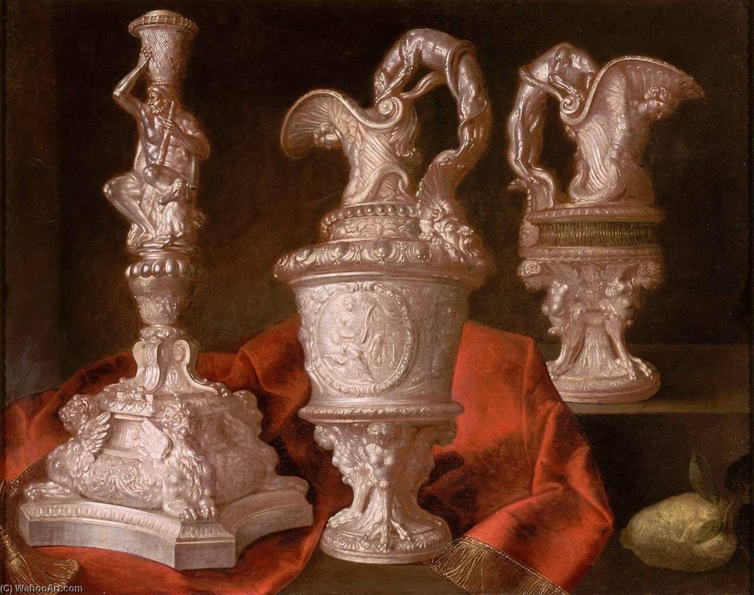 Still Life With Silver Torch — Meiffren Conte