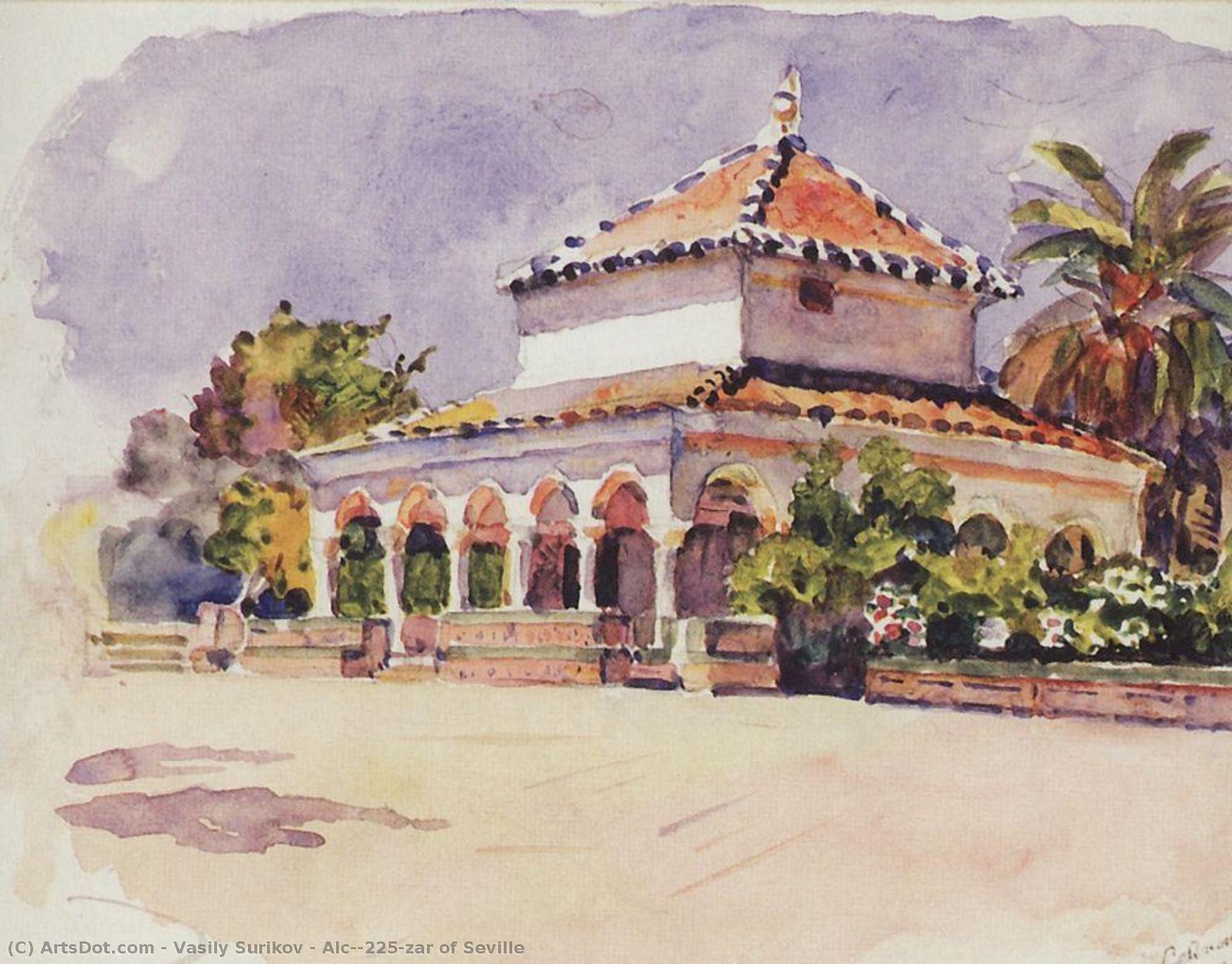 Alcázar Of Seville — Vasily Ivanovich Surikov