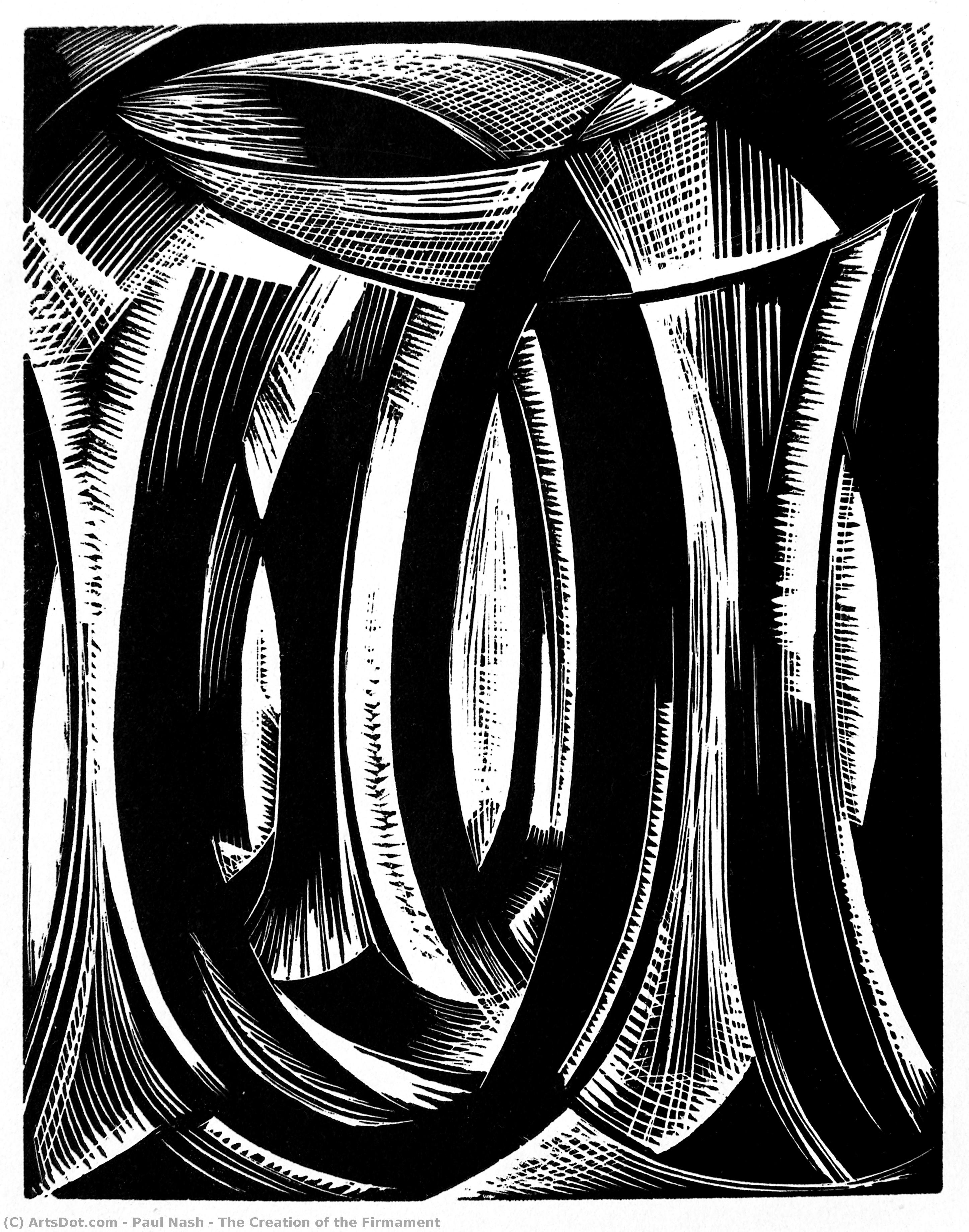 The Creation Of The Firmament — Paul Nash
