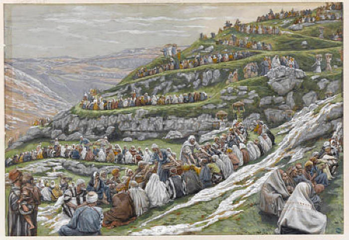 The Miracle Of The Loaves And Fishes — Jacques Joseph Tissot