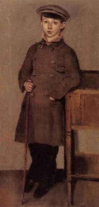 Young Boy Of The Corot Family — Jean-baptiste-camille Corot