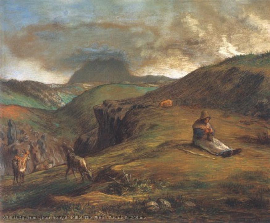Puy De Dôme — Jean François Millet The Elder