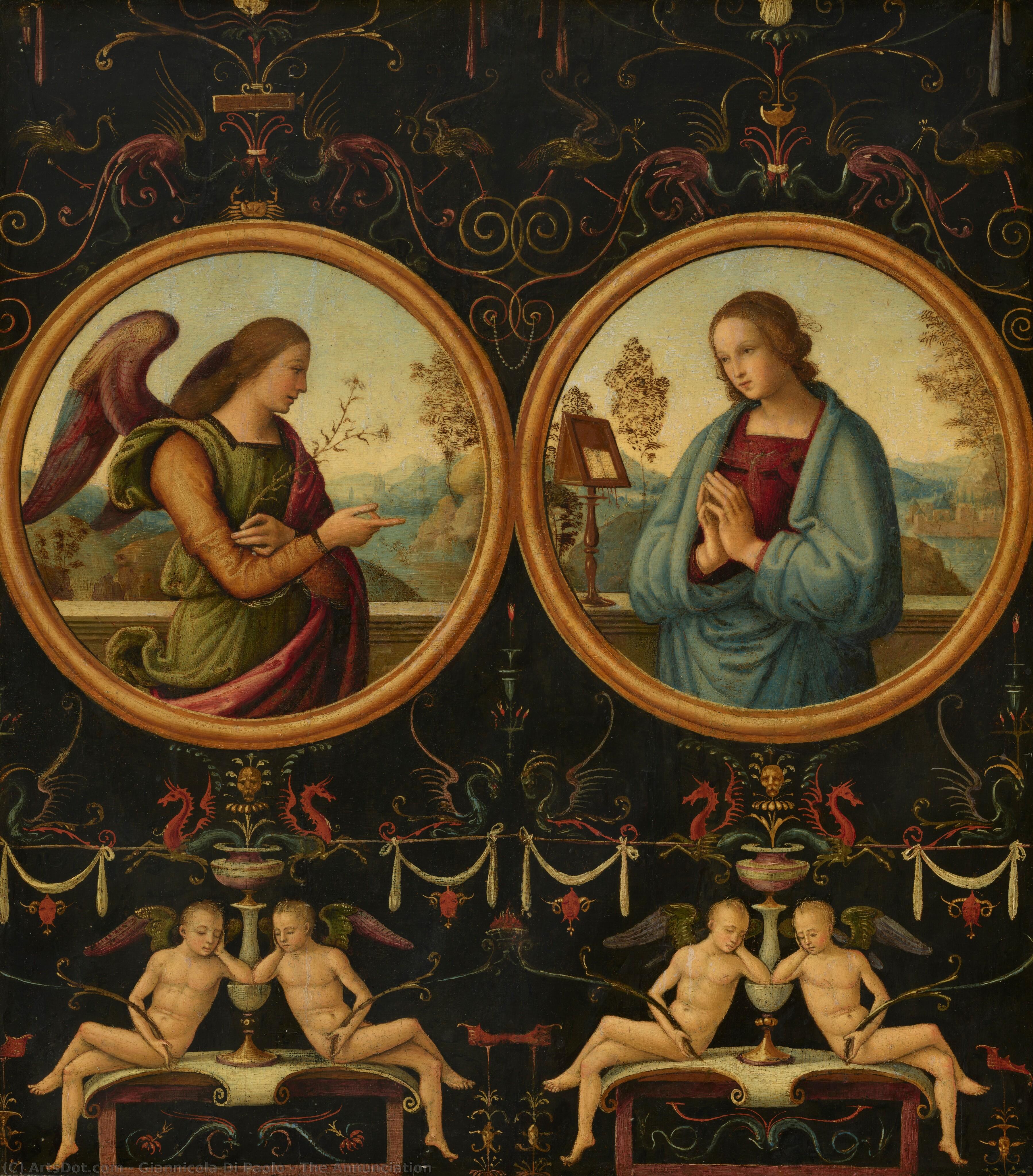 The Annunciation — Giannicola Di Paolo