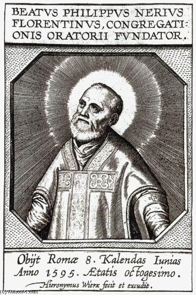 Beatus Philippus Nerius — Hieronymus Wierix