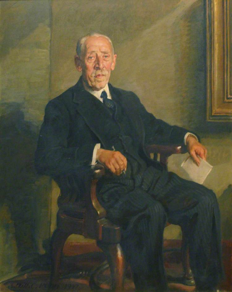 Major H. P. B. Beames, Chairman Of Cheshire County Council (1944–1948) — William Charles Penn