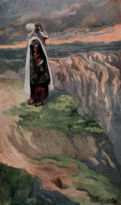 Moses Sees The Promised Land From Afar — Jacques Joseph Tissot