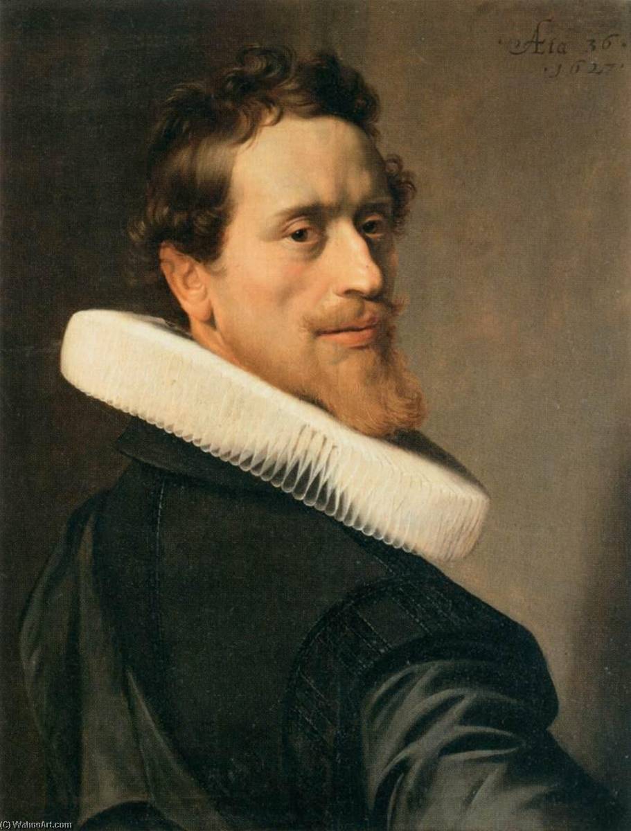 Self Portrait At The Age Of Thirty Six — Nicolaes Eliaszoon Pickenoy