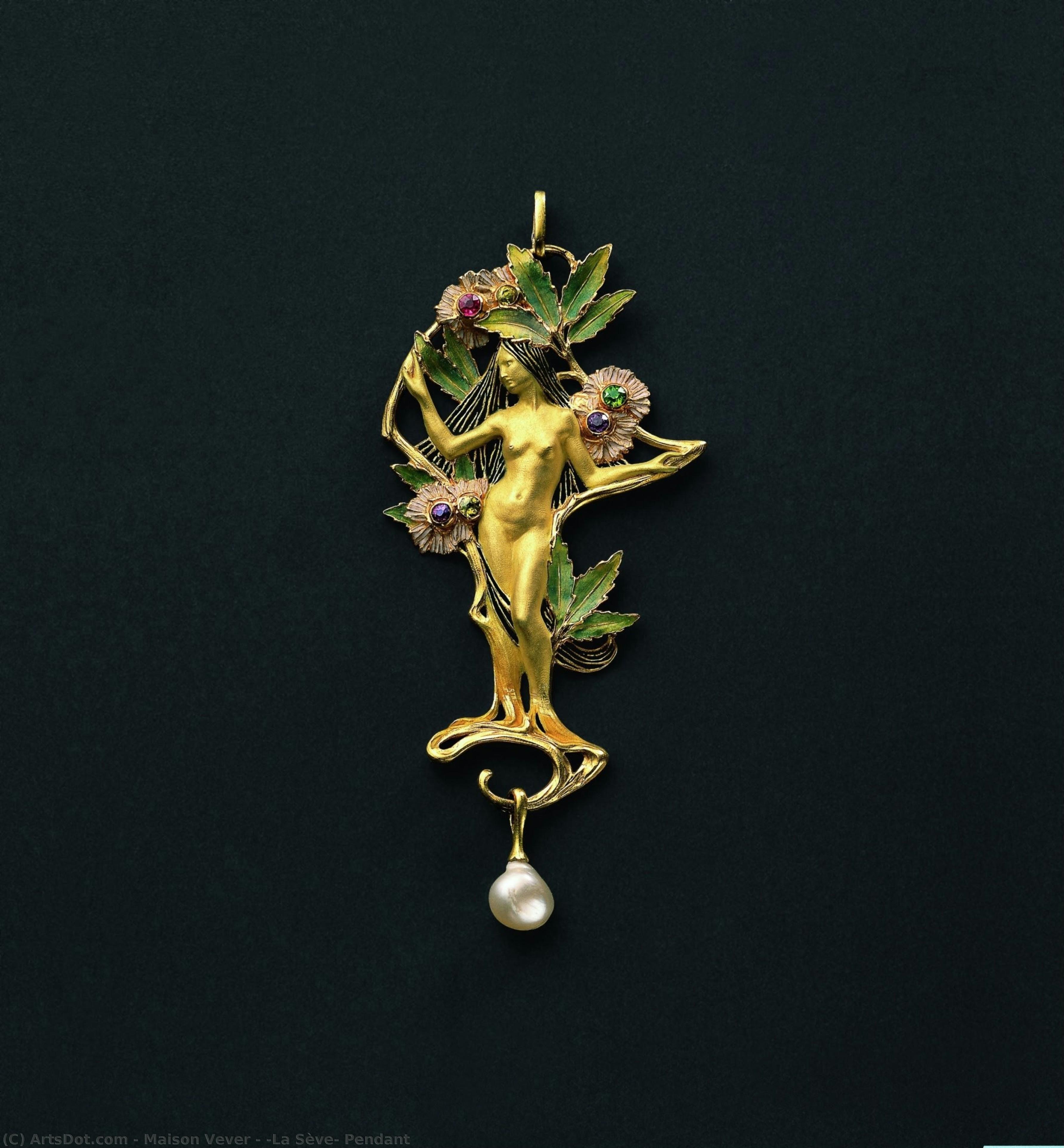 “la Sève” Pendant — Maison Vever