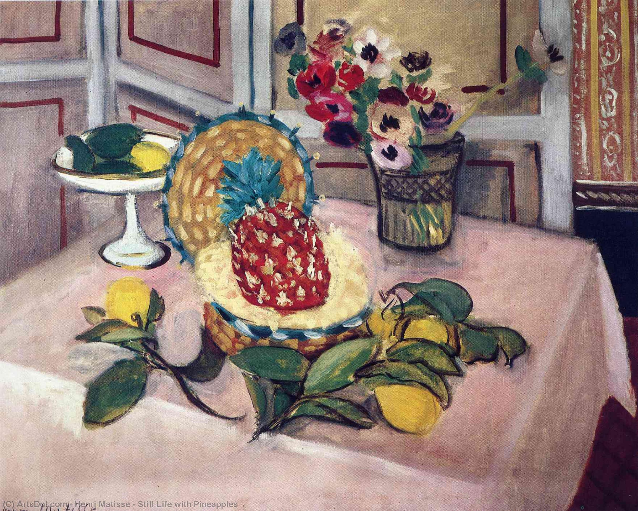 Stillleben Mit Ananas — Henri Matisse