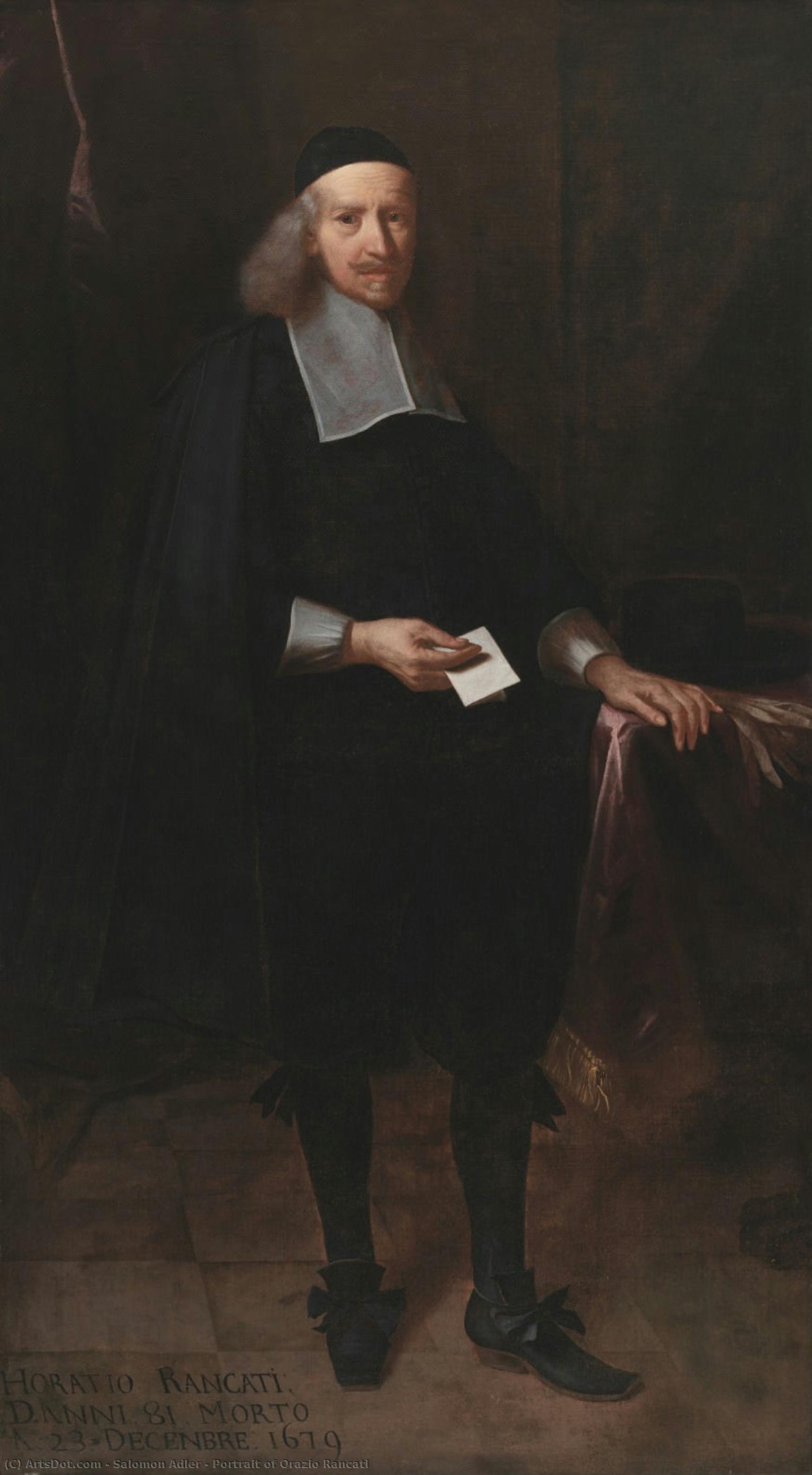 Portrait Of Orazio Rancati — Salomon Adler