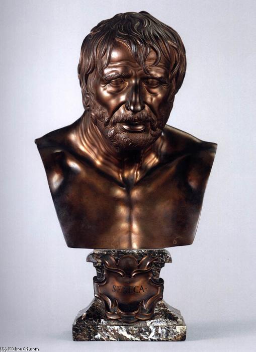 Bust Of Seneca — Massimiliano Soldani-benzi