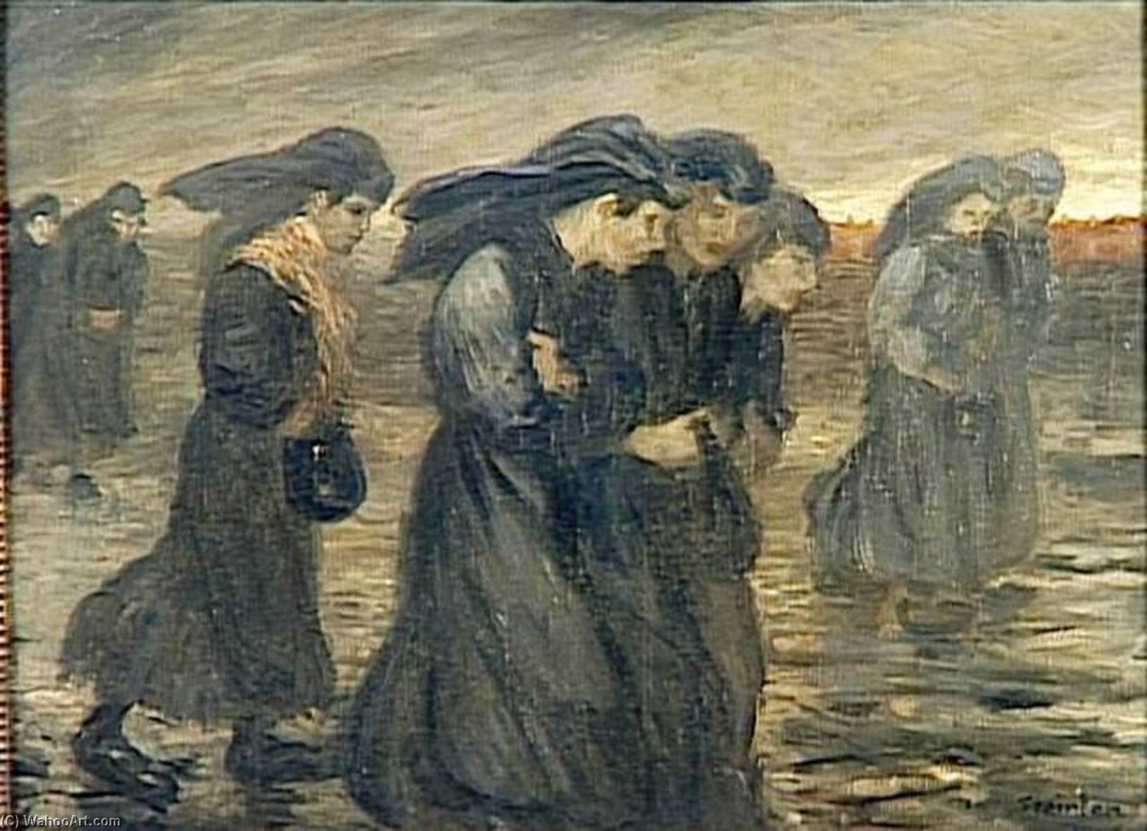Les Trieuses De Charbon — Theophile Alexandre Steinlen